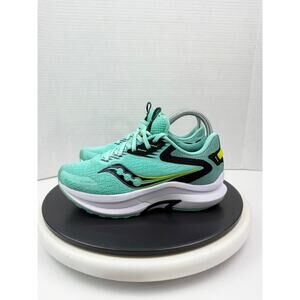 Saucony Axon 2 Cool Mint Acid Green Power Womens Sz 6.5 Running Shoes S10732-26